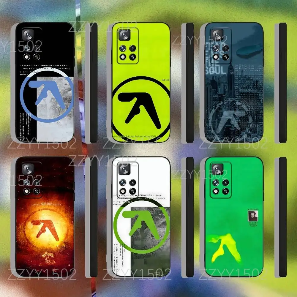 

Aphex T-Twin IDM Acid Techno Phone Case For Samsung S25,S24,Ultra,S20,S30,Plus,S22,S23,Ultra,Plus,5G Black Silicone Soft