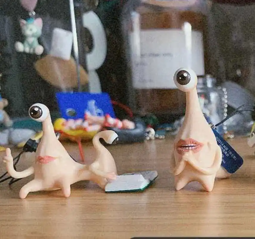 

Набор из 5 фигурок Parasyte Miggy Blind Box: коллекционные аниме-фигурки из ПВХ, милые мини-куклы, модные игрушки, праздничный подарок-сюрприз