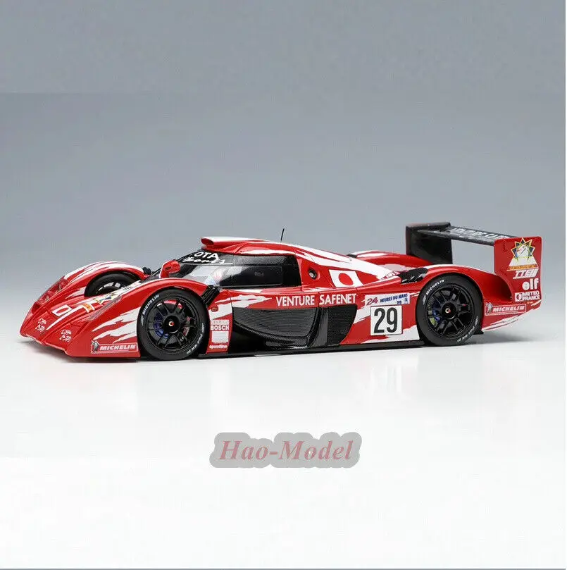 Макияж 1:43 для Toyota TS020 «Toyota Motorsport» 1997 г., модель автомобиля из смолы, литая под давлением, имитация игрушек, подарки, коллекция для хобби