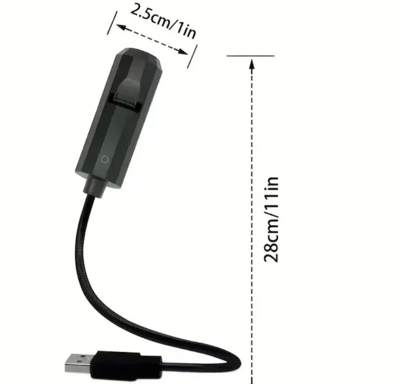 LED USB Projector Light 3/4pcs Projection Patterns- Adjustable USB Night Light for Christmas Festival Decorations