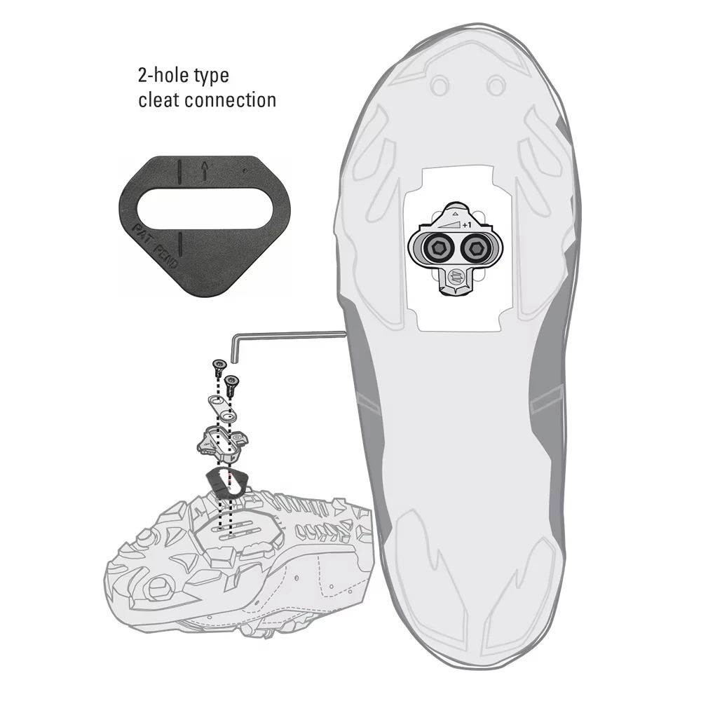Bike Cleat Wedges for Shimano Road SPD-SL& MTB SPD ATAC SpeedPlay Crank Bros Cleats 8 pcs/Pack Bike Fitting view 6