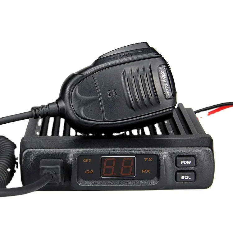 

Anytone AT-888 Long Range Mini Car Mobile Radio Transceiver Dual Band VHF/UHF Car radio CB Radio For Truck Marine broadcast