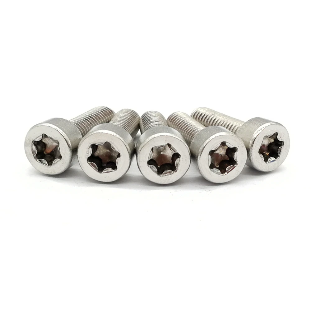 Stainless Steel  hex socket torx head screws M2 M2.5 M3 M4 M5 M6  SUS304 Six lobe Security head screws