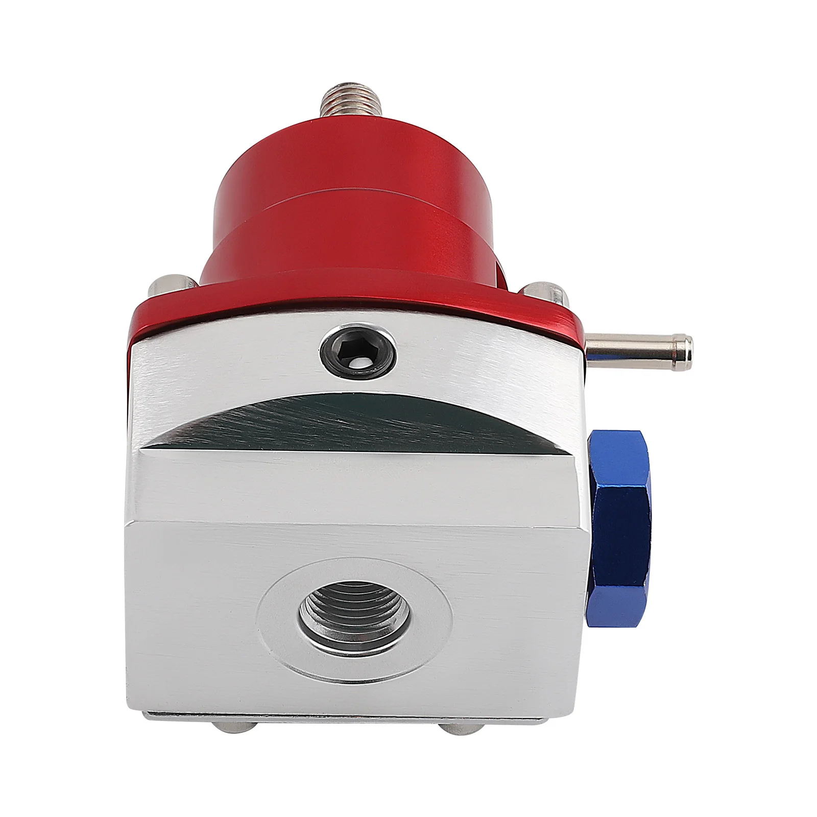 مجموعة منظم ضغط الوقود القابلة للتعديل AN 6 أطراف تركيب عالمية 100 رطل لكل بوصة مربعة أحمر جديد مجموعة واحدة