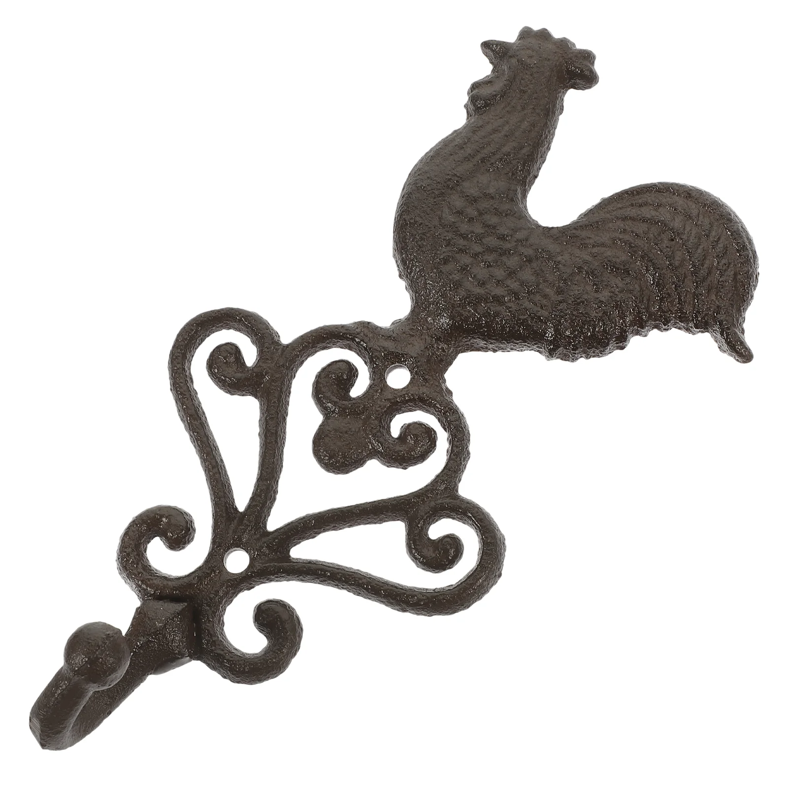 

Hook up Cast Iron Wall Mounted Rooster Clothes Hanger Hanging Multipurpose