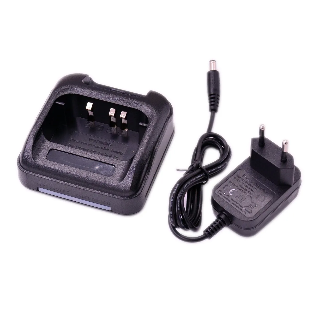 BAOFENG DM1701 Charger Tray Base & AC Plug Adapter for DM-1701 HAM Walkie Talkie Power Supply Accessory Replacement