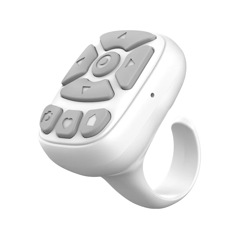 Mobile Phone Mini Remoter Bluetooth-Compatible Remote Control E-book Page Turner for TIK Tok Scrolling Ring for android