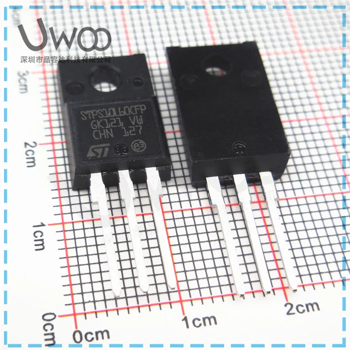 100% الأصلي الجديد STPS10L60CFP 10L60 10A 60V TO220 #2
