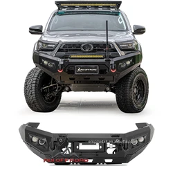 HAMER 4x4 Pickup Acciaio Bullbar paraurti anteriore paraurti posteriore per -TOYOTA HILUX REVO ROGUE CONQUEST 2021 2022 223 2024