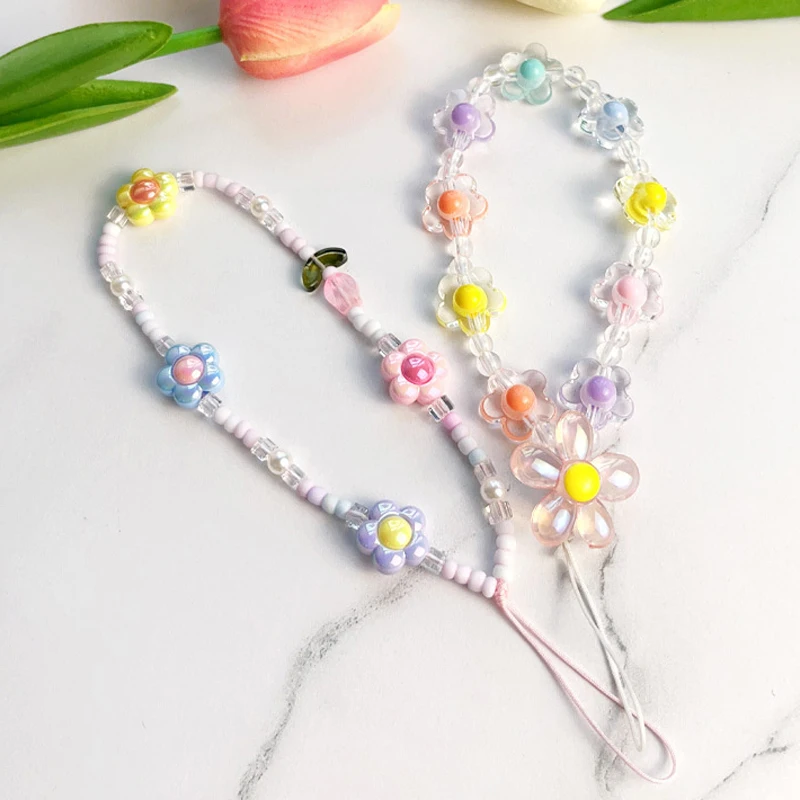 Handy kette Perlen Mode bunte Multi-Style-Tasche Anhänger Kleidung Trend Accessoires männliche und weibliche Studenten einfach