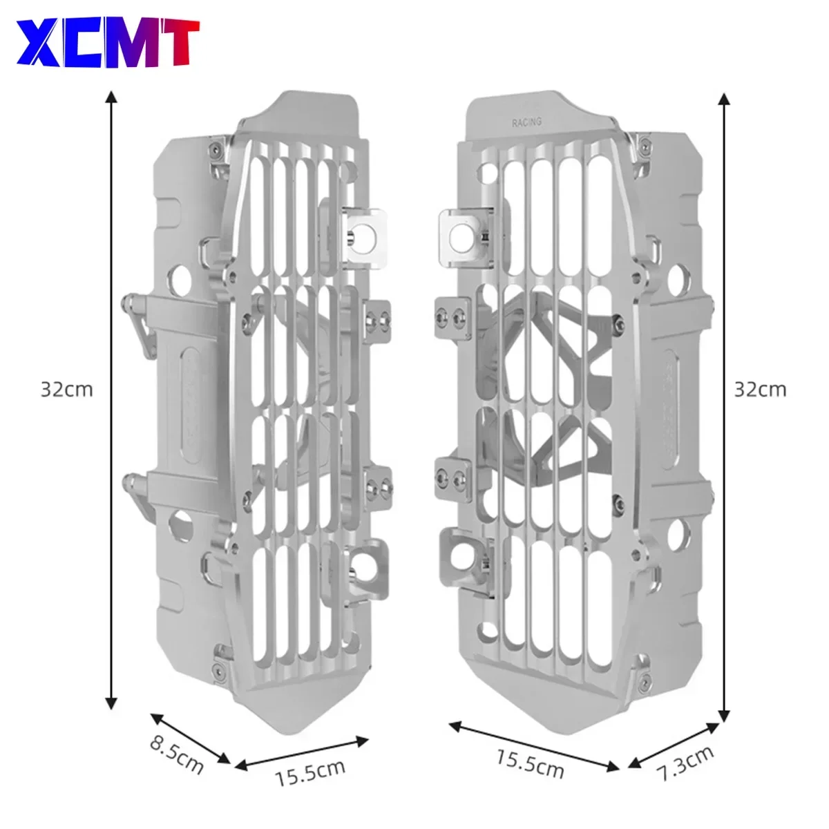 Motorcycle CNC Radiator Guard Grille Cover Protector For KTM EXC 250 300 Six Days 2024 or Husqvarna TE250 FE300 Enduro Dirt Bike