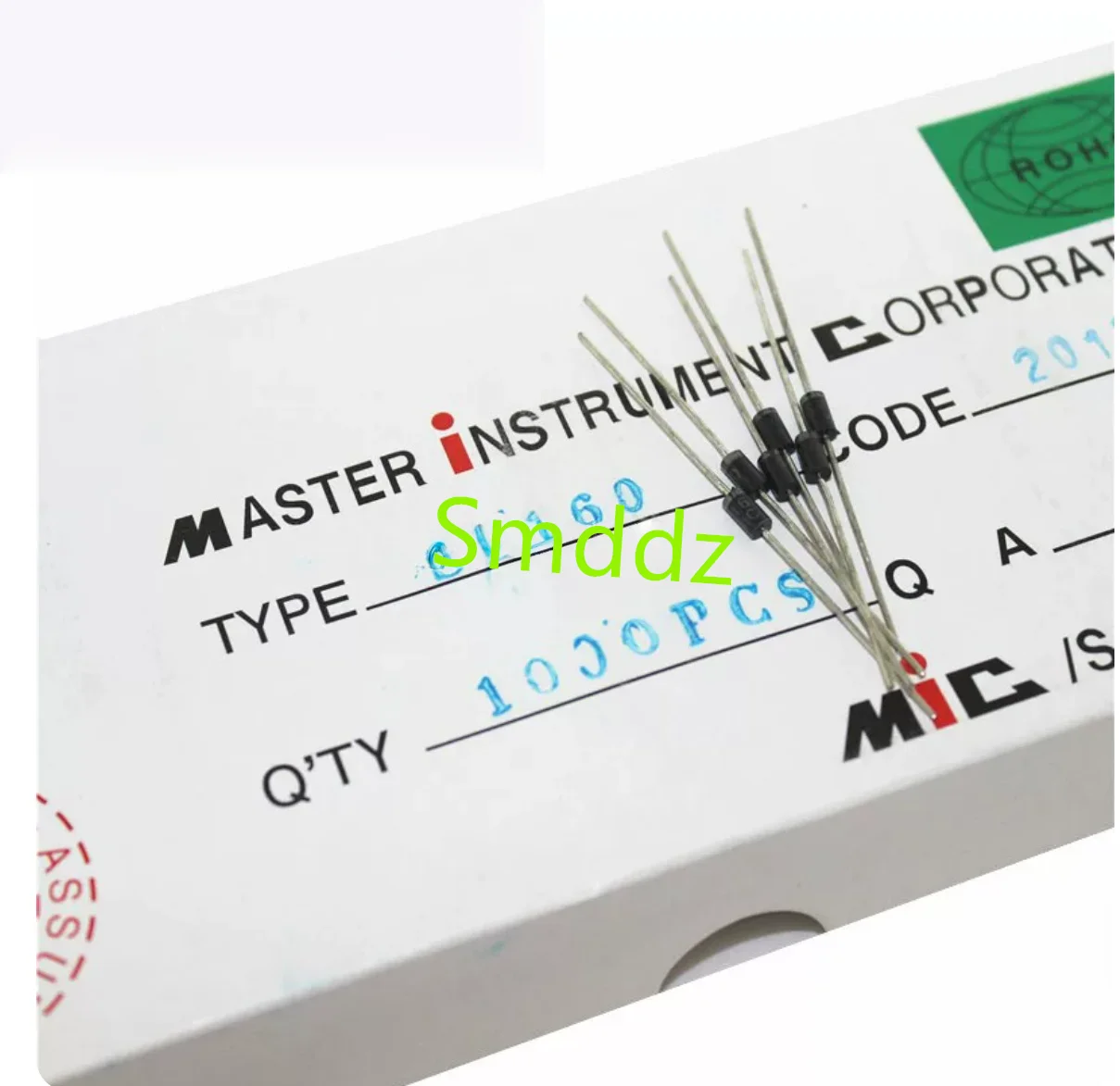 100pieces, integrated circuits,  FR307 FR607 SR160 SR360 SR540 SR5100 1N4937 UF4007 HER108 HER208 HER308 FR107 FR207 FR307