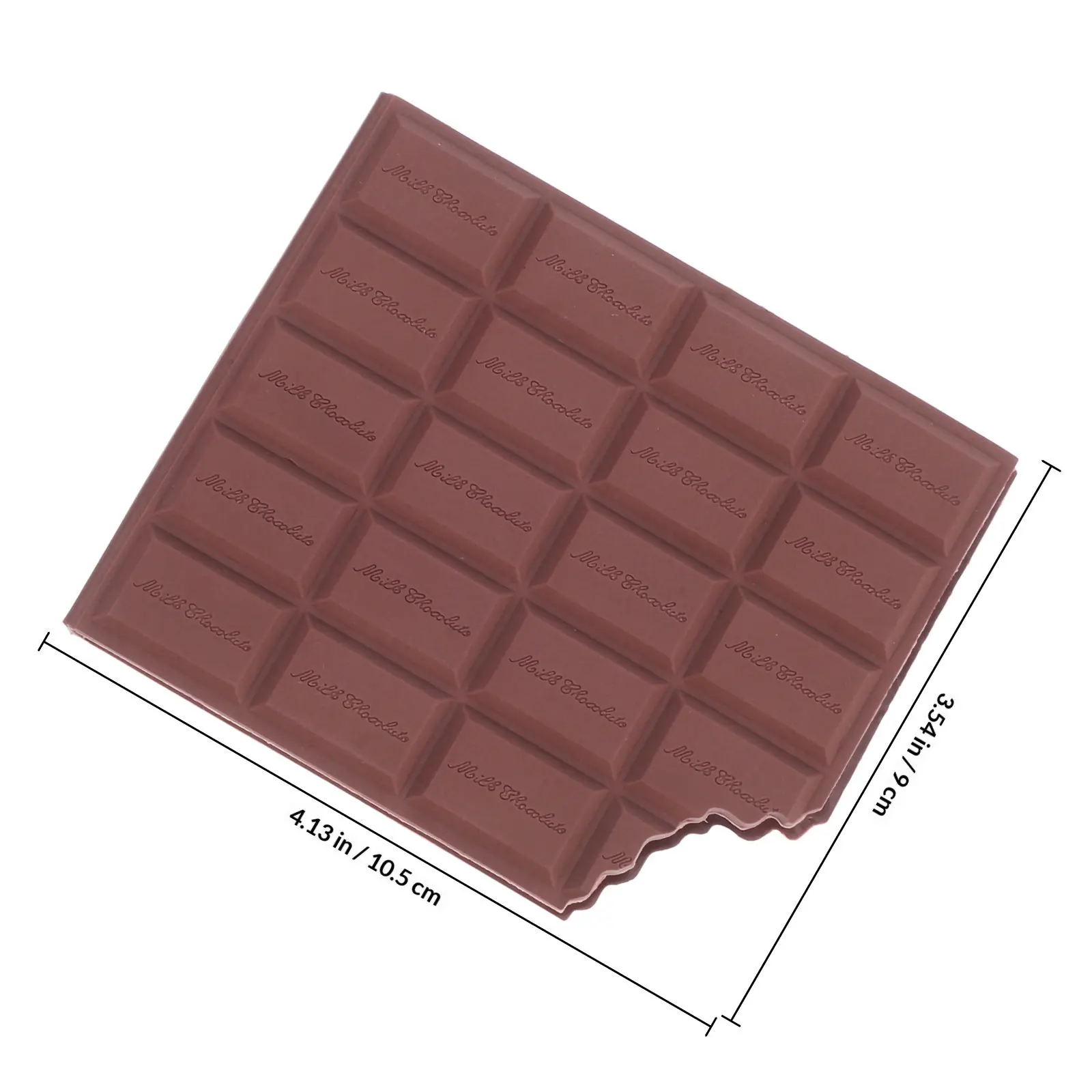 2Pcs Scented Chocolate Style Multi Brown Premium Paper for Quick Notes Messages At Work School