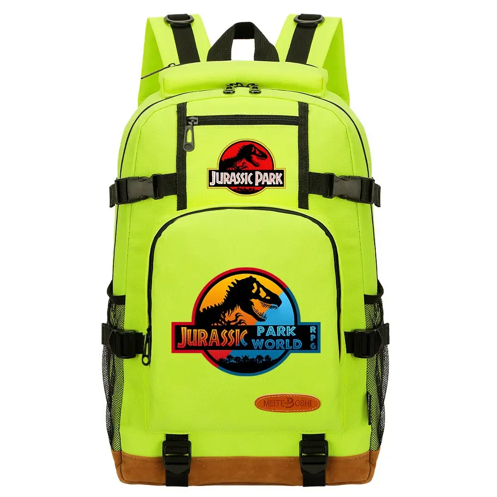 New Jurassic World Park Boys Girls Kids School Book Bags Women Bagpack Teenagers Student Canvas Men Laptop Travel Backpack