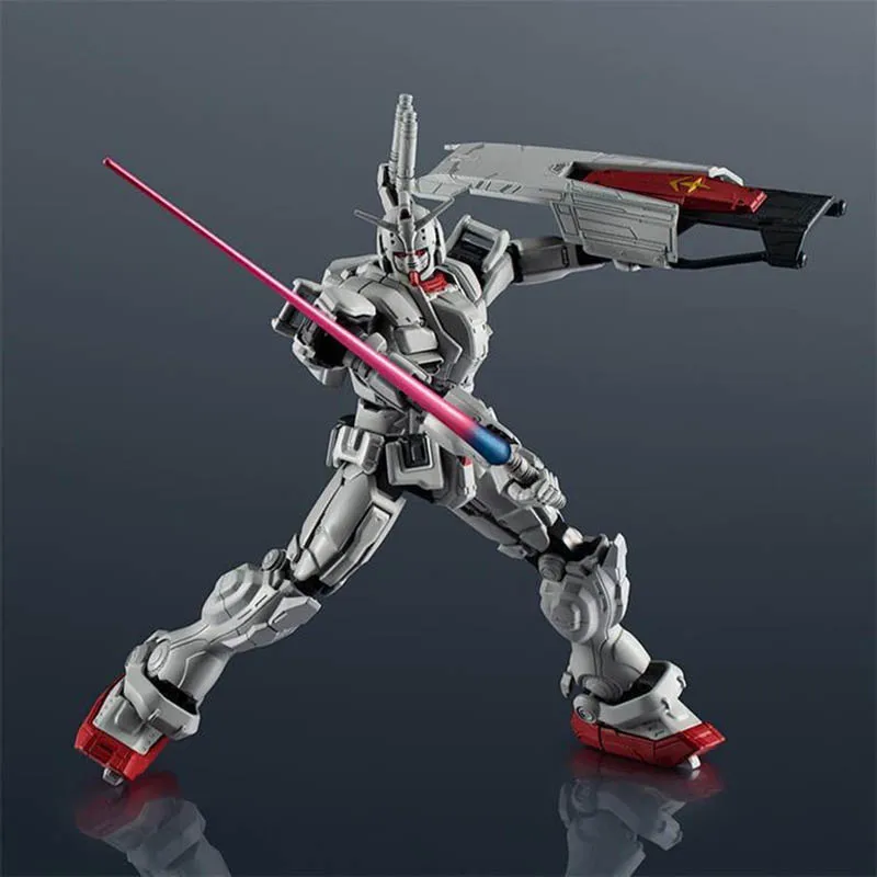 Bandai ของแท้ Gundam EX อะนิเมะรูป RX-78 [G]E Gundam EX สะสมอะนิเมะรุ่นของเล่นตกแต่งเด็กของขวัญ