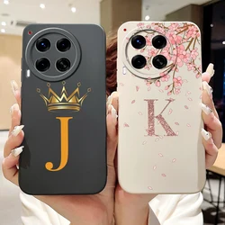 For Tecno Camon 30 Case CL6 CL6k Cute Crown Letters Cover Shockproof Phone Case For Tecno Camon 30 Premier Camon30 5G Soft Shell