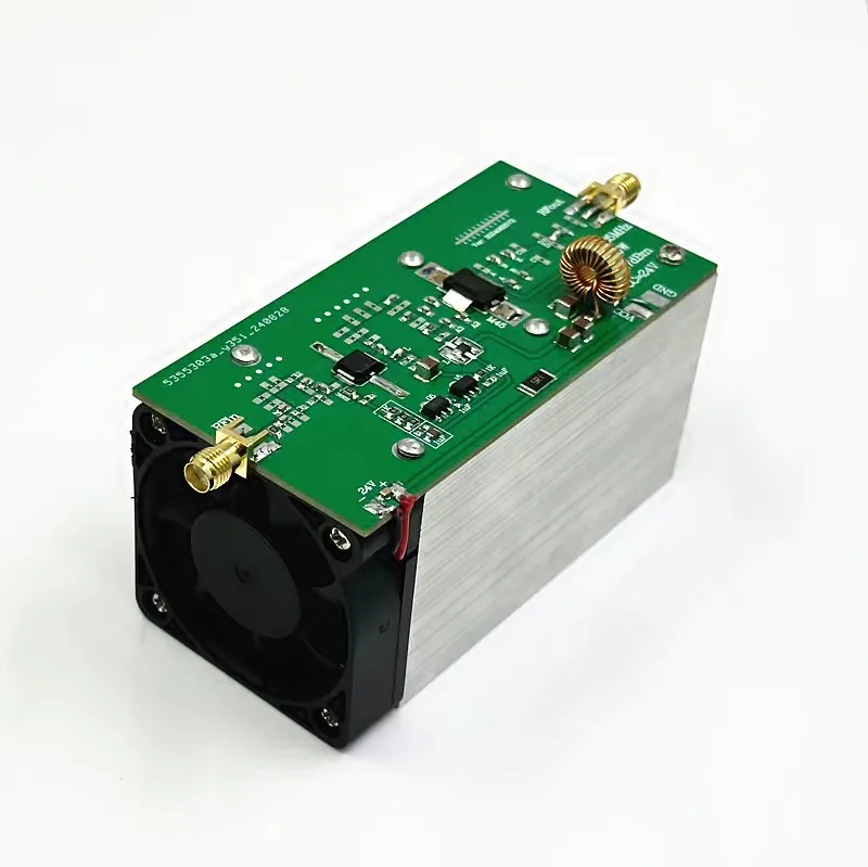 High quality 915MHz 20W 24V RF Radio Power Amplifier AMP DMR with heatsink