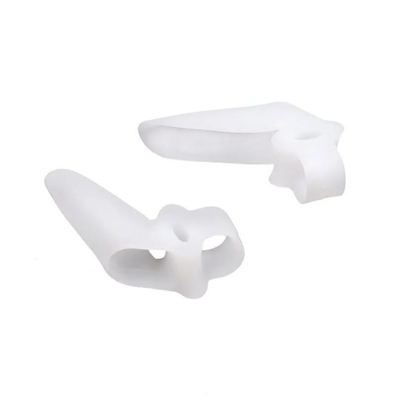 2pcs Silicone Gel Thumb Corrector Bunion Foot Toe Hallux Valgus Protector Separator Finger Straightener Adjuster Foot Care Tool