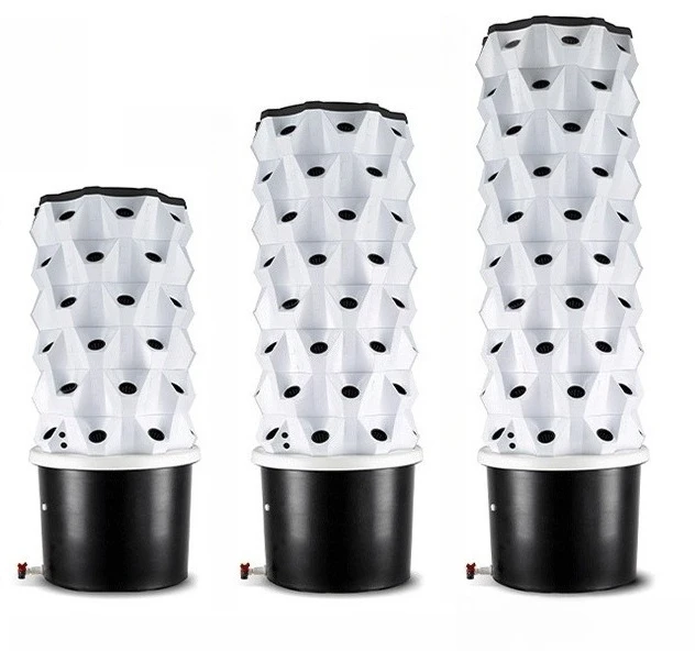 

202512 слоев 96 отверстий садовое оборудование для сельского хозяйства в помещении автоматический вертикальный гидропонный башня салат с освещением для выращивания