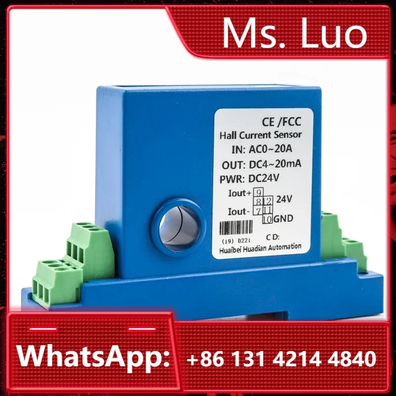 Current Transmitter Output 4-20mA Closed Loop High Current Transmitter/Sensor