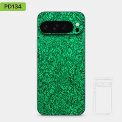 Colorful Decal Skin for Google Pixel 10 9 8 7 Pro 6 6pro Back Screen Protector Film Cover Case Macaroon Wrap Matte Sticker