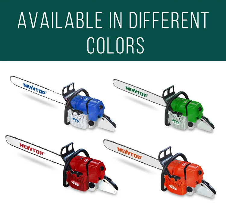 منشار سلسلة كبير لقطع الأشجار Ms660 92cc آلة قطع الخشب بالمنشار البنزين
