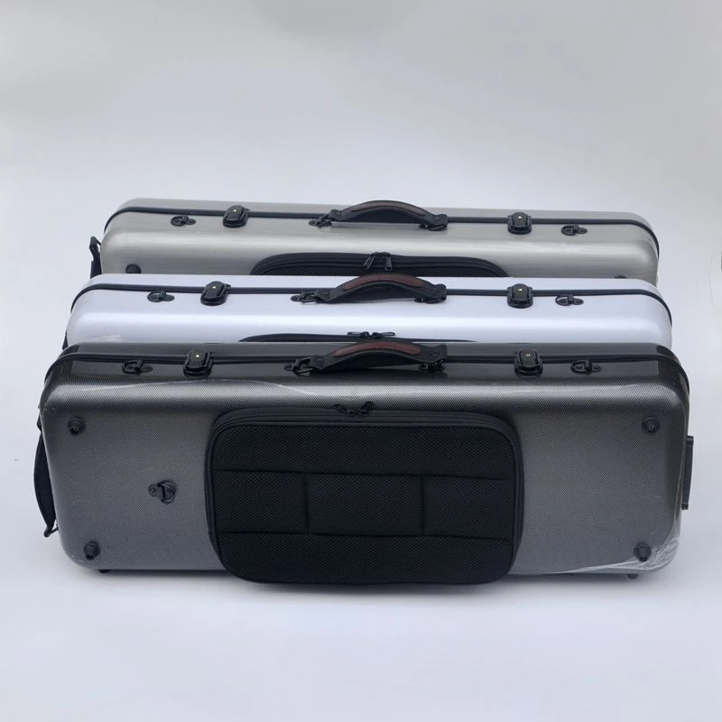 

Hooqu Carbon Fiber Viola Case Double Shoulder Strap Spectrum Pouch Pressure Resistant Consignment 15 16 Inch Viola Case