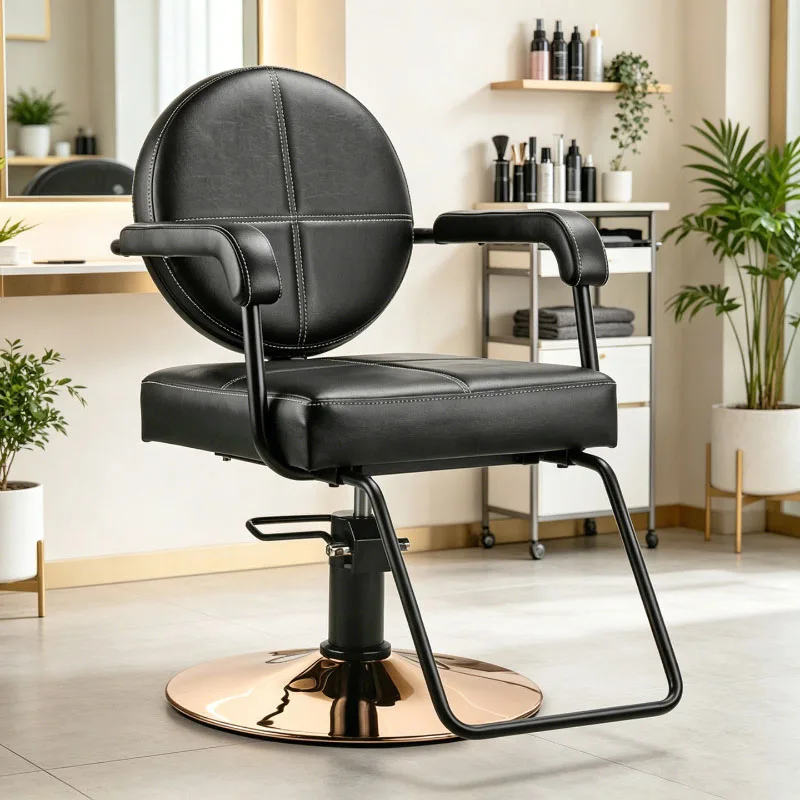 

Luxury Beauty Salon Salon Barber Chair Professional Aesthetic Decor Modern Comfortable Chair Chaise De Coiffure Salon Furniture