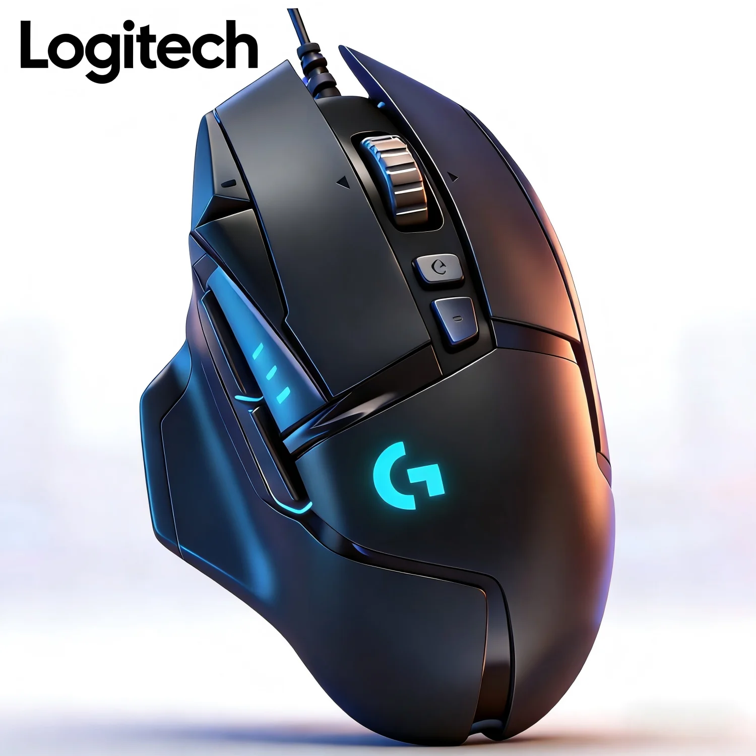 

Logitech G502 Wireless Mouse RGB Backlight Macro Programming 25K DPI Compatible with PUBG and Naraka Desktop and Laptop