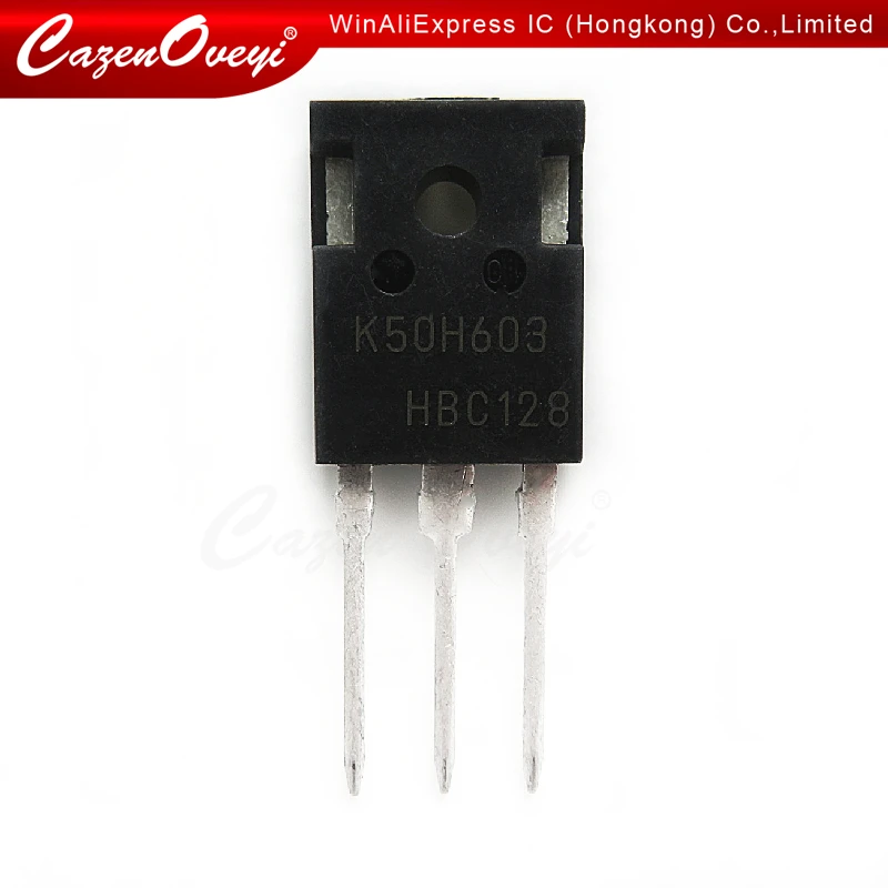 

5pcs/lot IKW50N60H3 K50H603 600V 50A new original In Stock