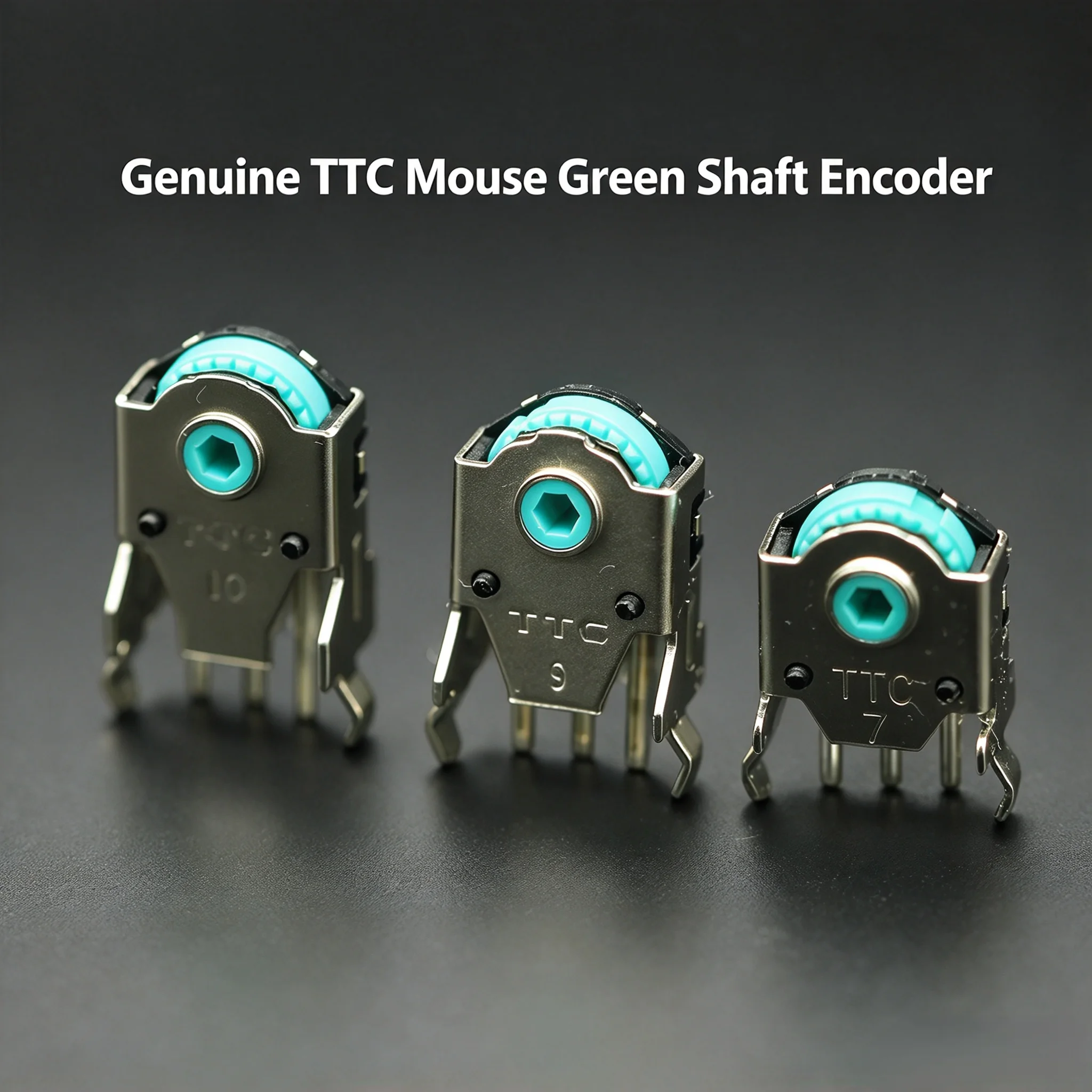10pc TTC Green Wheel Green Core Mouse Rotary Encoder 7mm/8mm/9mm/10mm/11mm/12mm/13mm Brand New Encoder Replacement for Logitech
