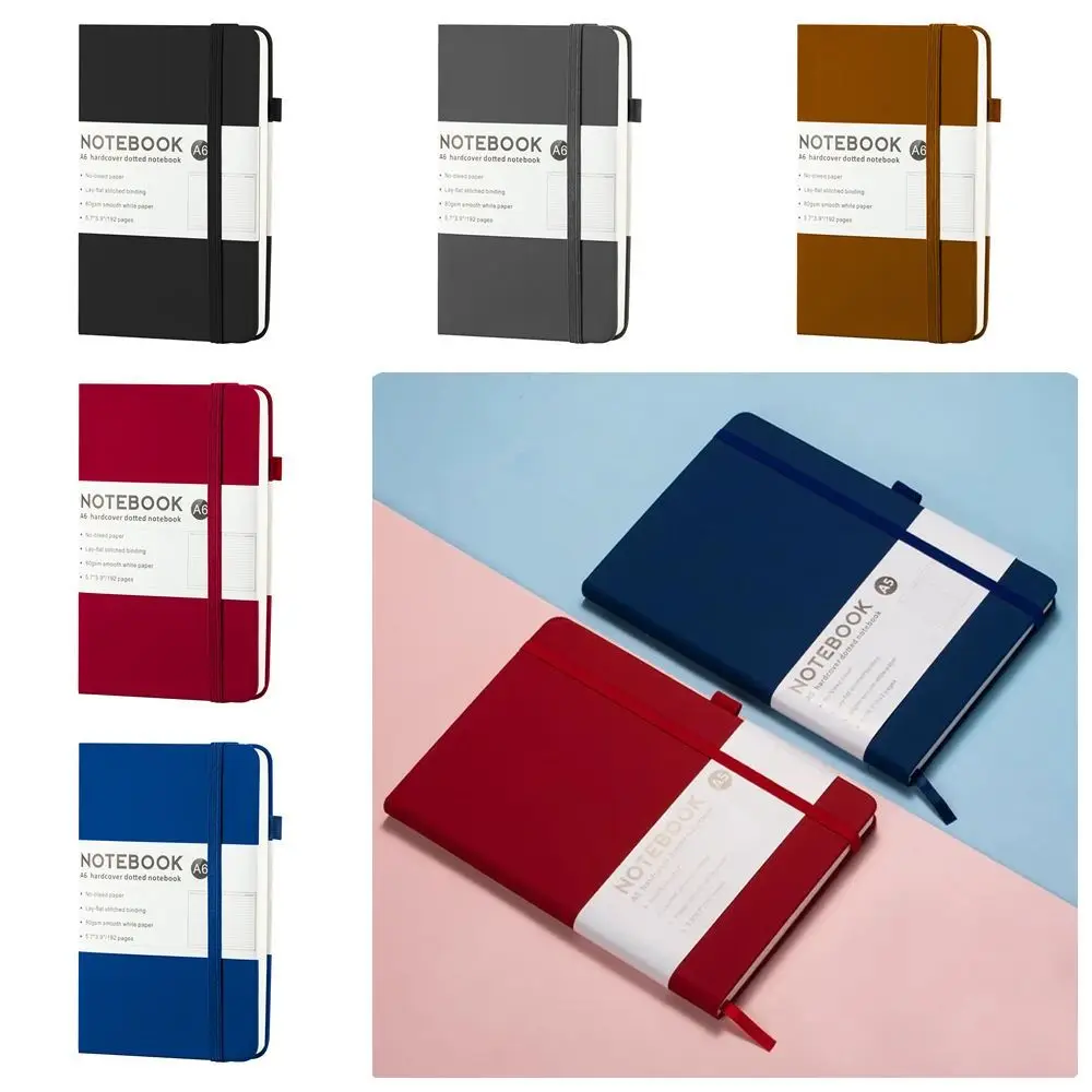 

Strap Notebook A6 Mini Notebook Agenda Organizer Memo Diary Planner Pocket Notepad Taking Notes Word Book