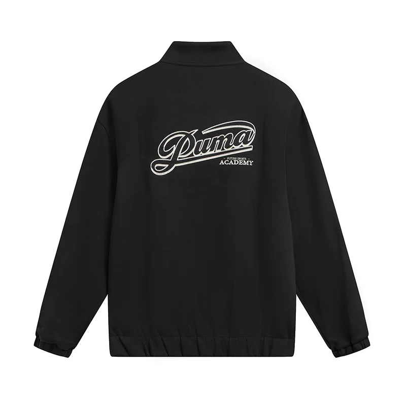 

Puma Black Спортивная повседневная вязаная куртка Мужская и женская одежда 63571501