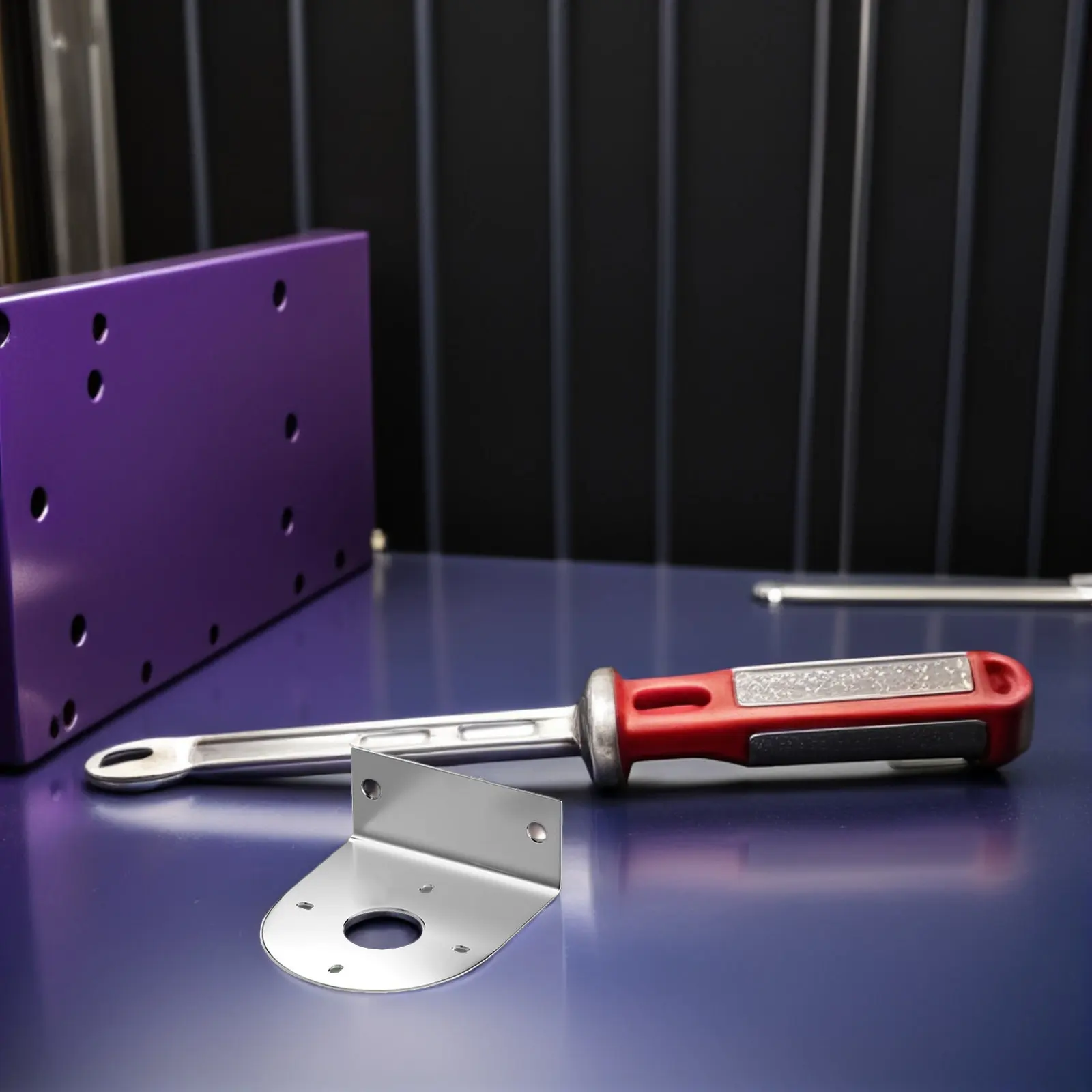 

2 Sets Creative LED Light Under Glow Frame Bracket Stainless Steel Watermelon Light Mounting Holder for Truck Trailer Rv Chassis