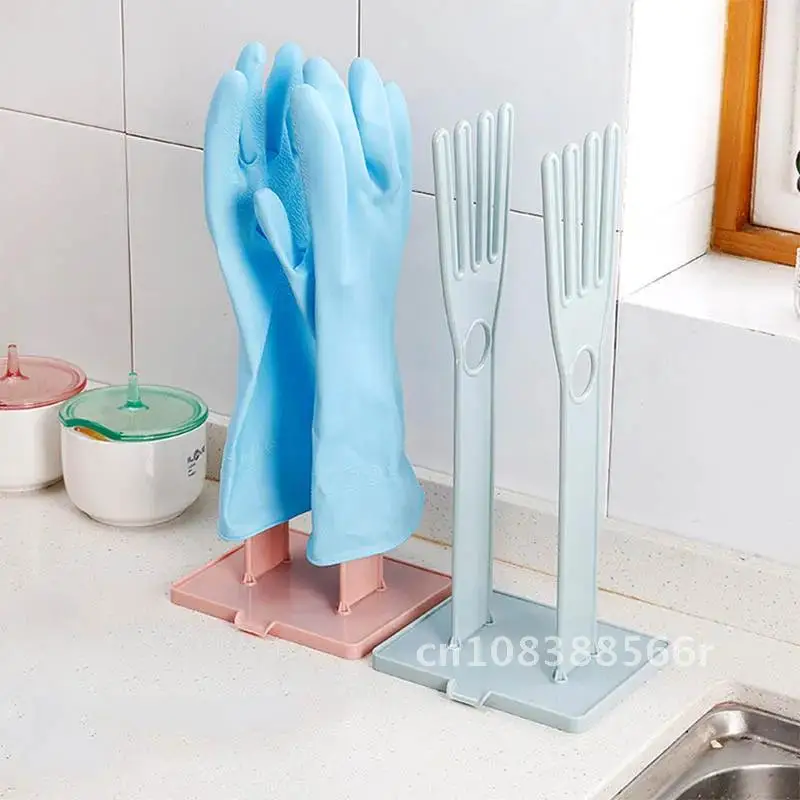 

Glove Portable Rack Storage Kitchen Drainage Desktop Accessories Tools Storage Rack Kitchen