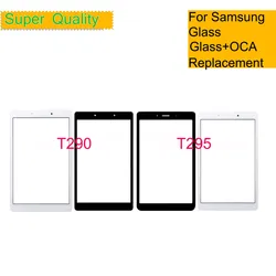 10Pcs/Lot For Samsung Galaxy Tab A 8.0 2019 T290 T295 Front Outer Glass Lens Touch Screen Panel With OCA