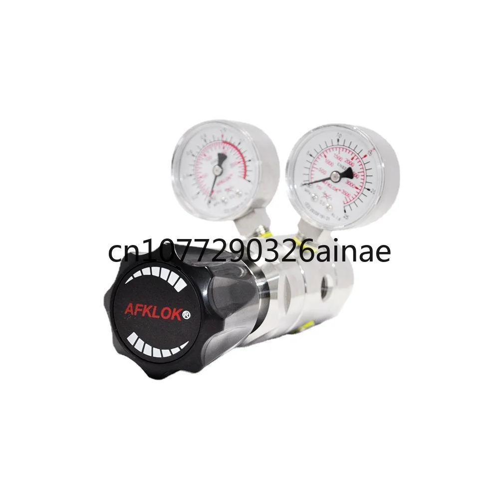 

CGA320 CGA580 CGA330 CGA350 Two Stage Co2 Helium Gas Regulator Oxygen Pressure Regulator with Gauge