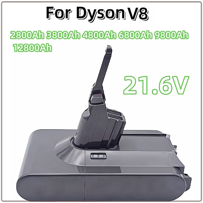 Batteria per aspirapolvere da 2800mAh per batteria originale di ricambio agli ioni di litio serie Dyson V8 DC58 DC62 DC74 SV11 SV10 SV12