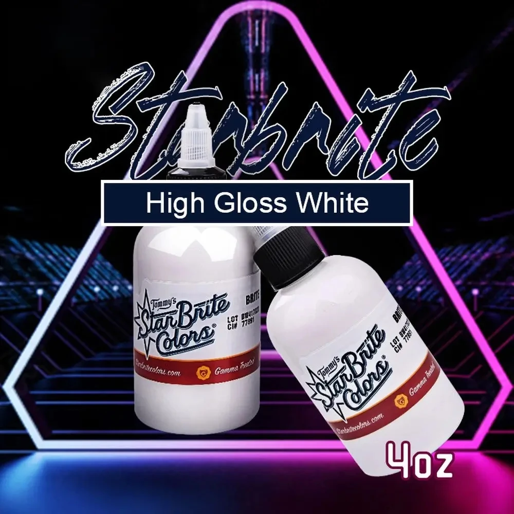 

DJBS 4OZ White Red Yellow Tattoo Paint Pigments For Microblading Tattoo Ink Pigment High Gloss White Body Paint Brightening