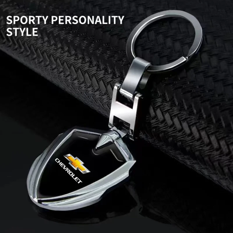 

3D Metal Key Rings Car Logo Emblems Keychain For Chevrolet Silverado Impala Malibu Equinox Cruze Camaro Cavalier Blazer Aveo