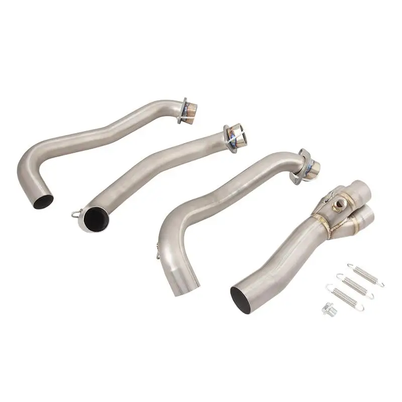 For Triumph Daytona 675R 675 R 2013-2017 Motorcycle Exhaust System Titanium Alloy Front Link Connect Pipe Slip On Original Tip