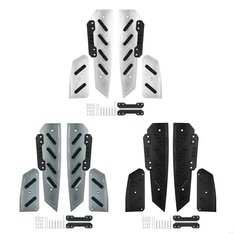 

Heavy Duty Motorcycle Footrest Pads Anti Slip Grip Enhanced Pedals Long Lasting Performances for 350 NSS350 Motorcycles