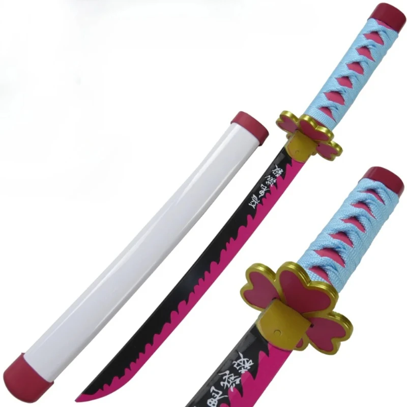 42Cm Demon Slayer Mes Katana Wapens Modellen Samurai Zwaard Cosplay Props Kamado Tanjirou Anime Perifere Collectie Speelgoed Geschenken