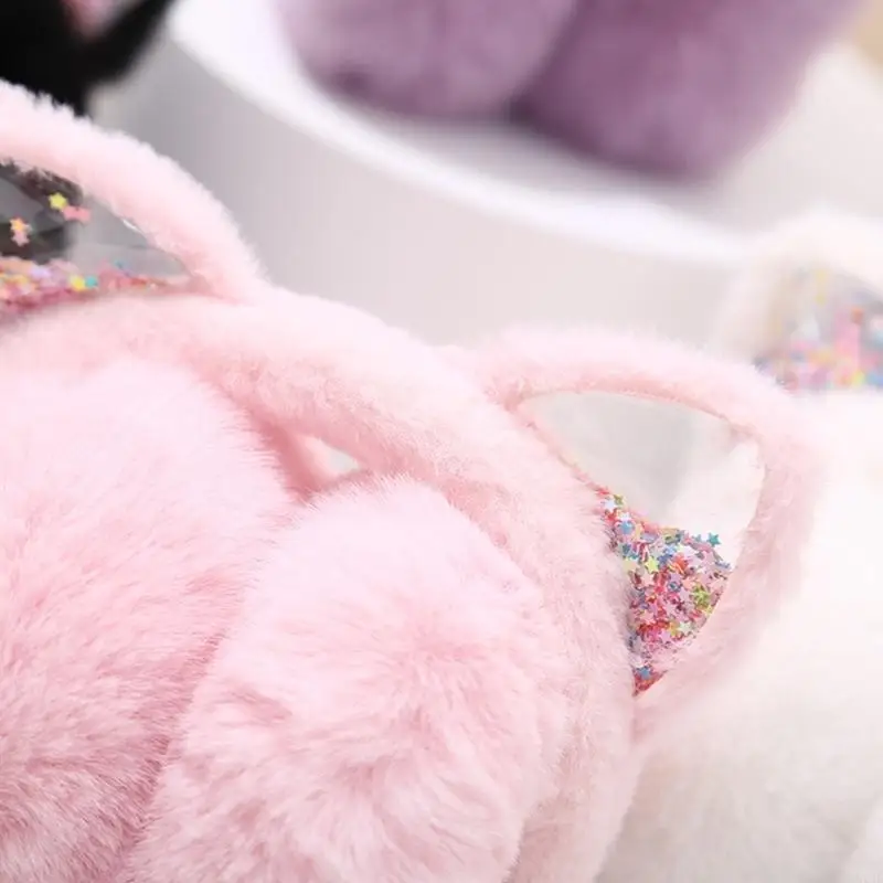 Cartoon Kitten Ear Muffs