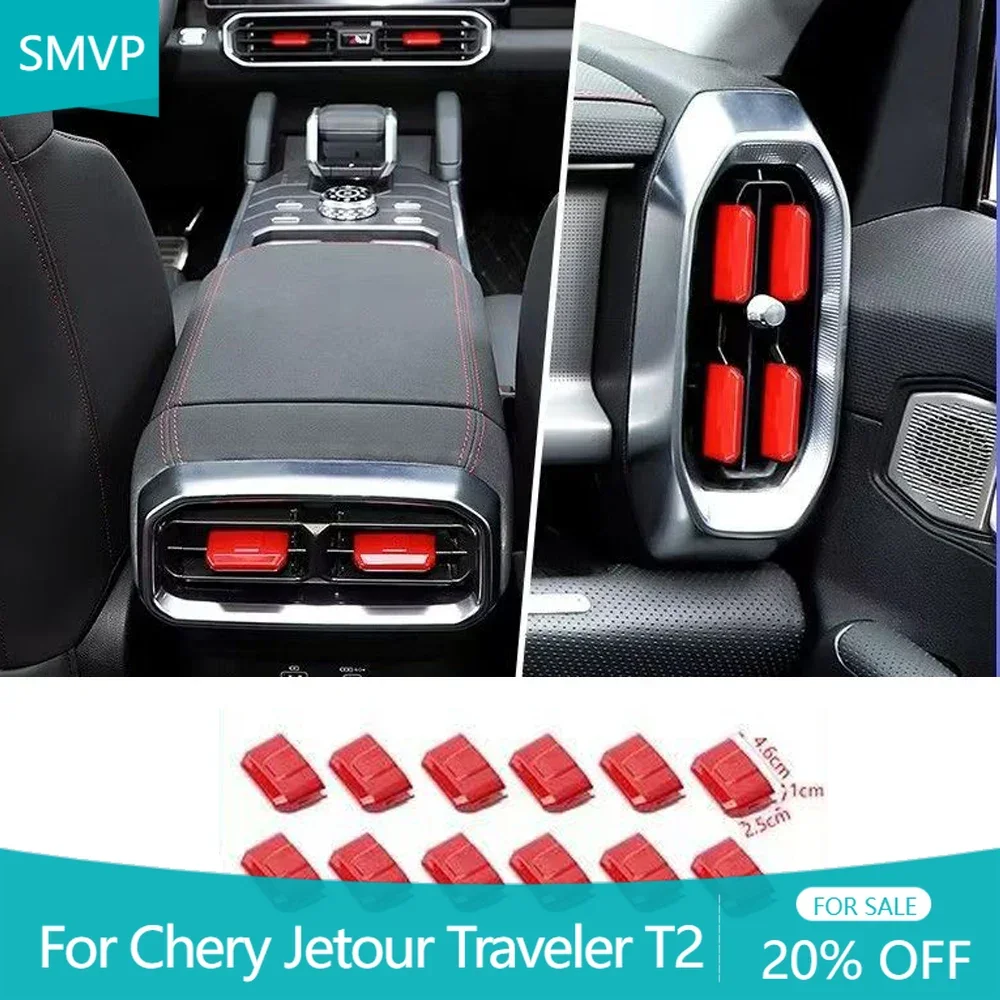 

Central Control Instrument Panel Air Conditioning Vent Adjustment Decoration Suitable For 2023 -2025 Chery Jetour Traveler T2