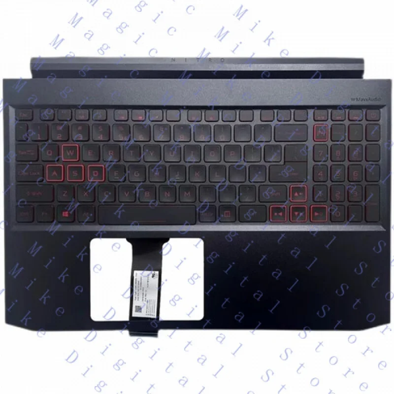 

Подставка для рук UU для ACER Nitro 7 AN715-51 AN715-54EW N18C3 6B.Q5GN2.001 с клавиатурой США