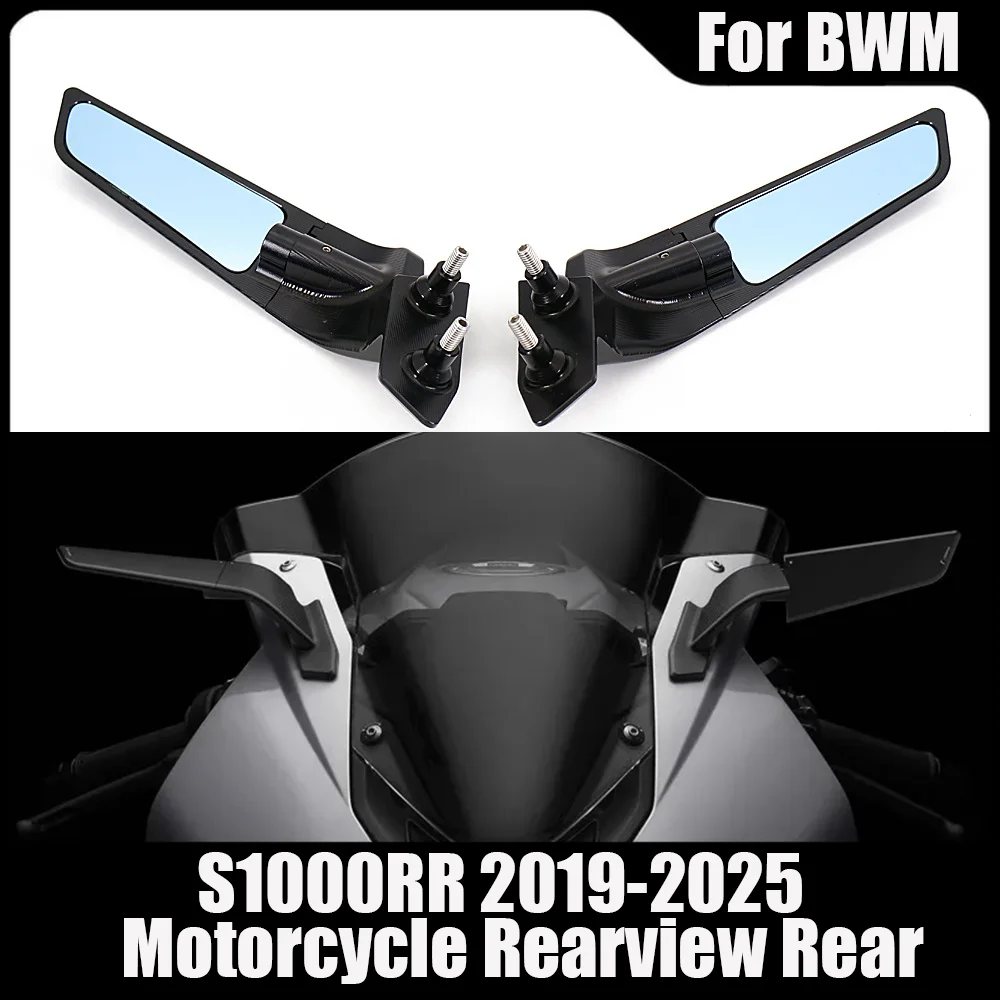

S1000RR 2025 Motorcycle CNC Rearview Rear View Side Mirror For BMW S1000RR S1000 S 1000 RR 2109 2020 2021 2022 2023 2024