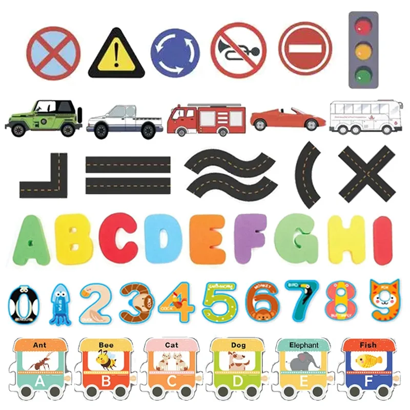 Children Shower Toys EVA Soft Reusable Swimming Bathroom Toy Early Education Games Parent Child Suitable for Baby Aged 3-6 TMZ