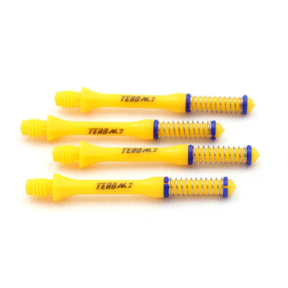 CUESOUL AK7 عمود رمي السهام النحيف جدًا للسهام ذات الأطراف الفولاذية والسهام ذات الأطراف الناعمة، مجموعة من 4 قطع #5