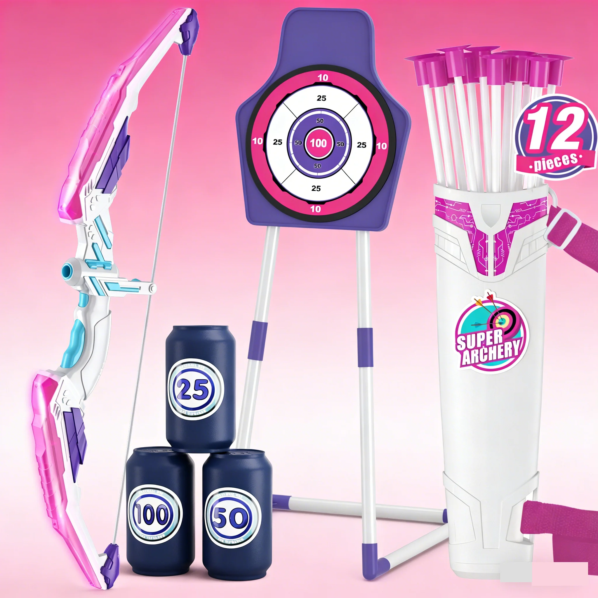 Kids Outdoor Archery Set - Набор для стрельбы из лука 3-8